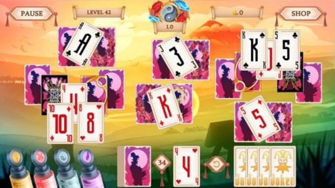 خلفية 1 تحميل العاب الالغاز للكمبيوتر Samurai Solitaire – Threads of Fate Torrent Download Direct Link