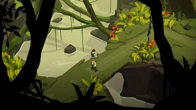 خلفية 1 تحميل العاب المغامرة للكمبيوتر Lara Croft GO The Mirror of Spirits Torrent Download Direct Link