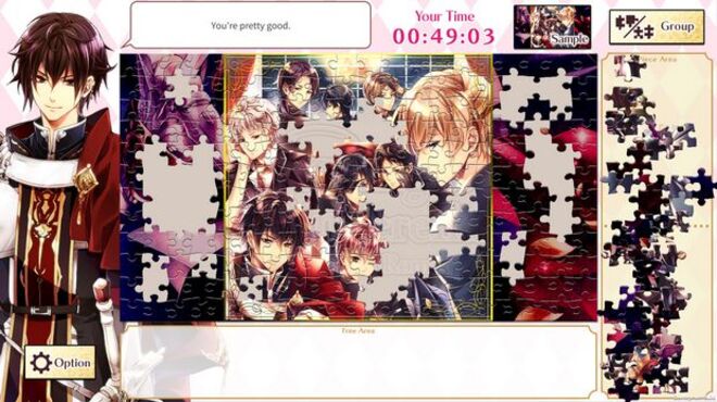 خلفية 1 تحميل العاب Casual للكمبيوتر Otome Romance Jigsaws – Midnight Cinderella and Destined to Love Torrent Download Direct Link