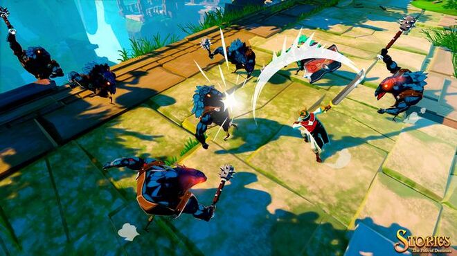 خلفية 1 تحميل العاب RPG للكمبيوتر Stories: The Path of Destinies Torrent Download Direct Link