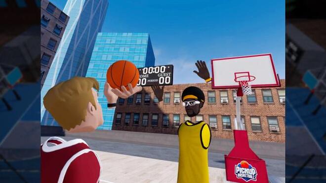 خلفية 1 تحميل العاب المحاكاة للكمبيوتر Pickup Basketball VR Torrent Download Direct Link