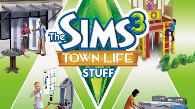 تحميل لعبة The Sims 3 Town Life Stuff مجانا