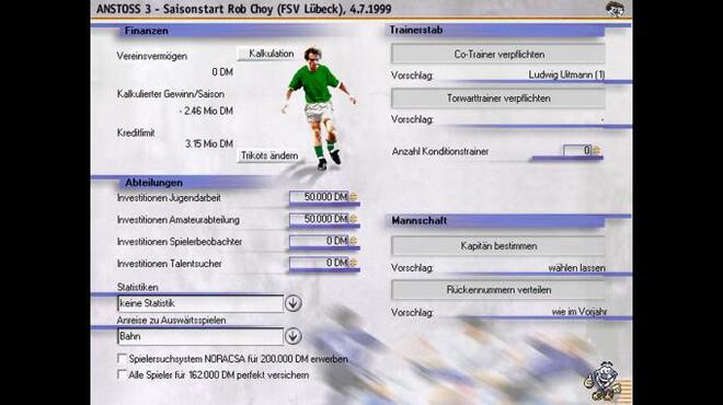 خلفية 2 تحميل العاب المحاكاة للكمبيوتر ANSTOSS 3: Der Fußballmanager Torrent Download Direct Link