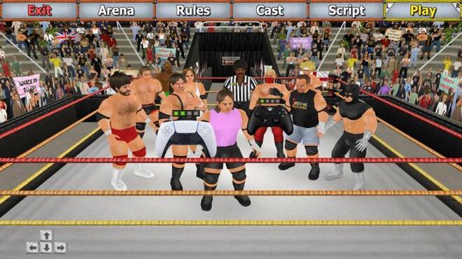 خلفية 2 تحميل العاب المحاكاة للكمبيوتر Wrestling Empire (v1.5.5) Torrent Download Direct Link