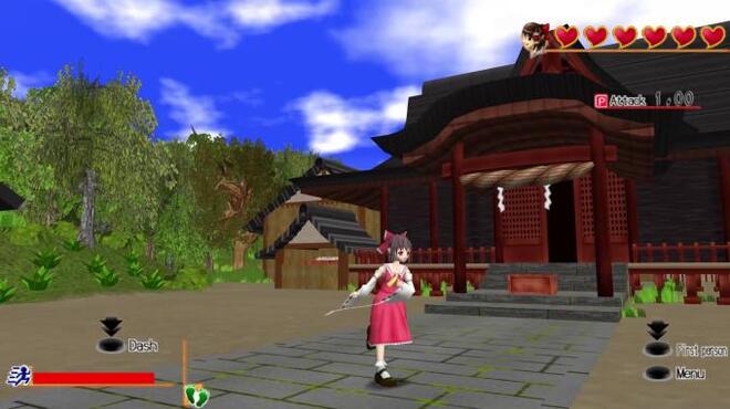 خلفية 1 تحميل العاب قطع وتقطيع للكمبيوتر Touhou 3D Dungeon Torrent Download Direct Link