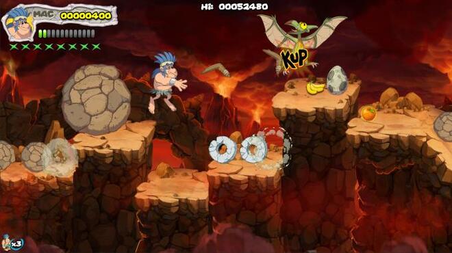 خلفية 1 تحميل العاب المغامرة للكمبيوتر New Joe & Mac – Caveman Ninja Torrent Download Direct Link