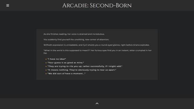 خلفية 2 تحميل العاب النص للكمبيوتر Arcadie: Second-Born Torrent Download Direct Link