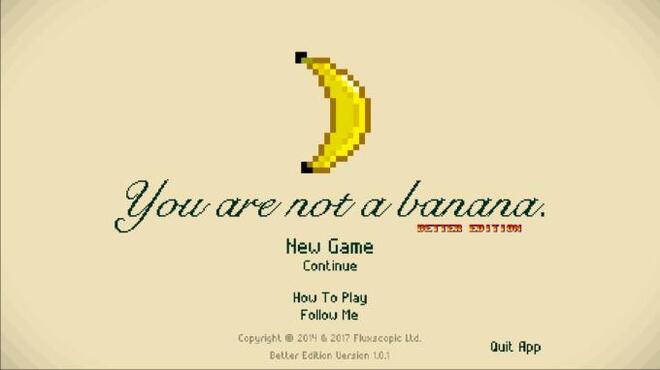 خلفية 1 تحميل العاب الالغاز للكمبيوتر You Are Not a Banana: Better Edition Torrent Download Direct Link