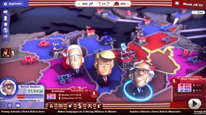 خلفية 2 تحميل العاب الاستراتيجية للكمبيوتر The Political Machine 2020 (v1.4 & ALL DLC) Torrent Download Direct Link