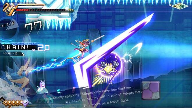 خلفية 1 تحميل العاب الخيال العلمي للكمبيوتر Azure Striker GUNVOLT 3 (v2.0.1) Torrent Download Direct Link