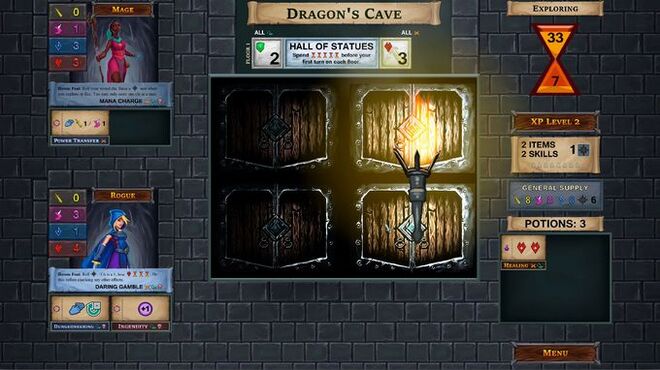 خلفية 2 تحميل العاب الاستراتيجية للكمبيوتر One Deck Dungeon (v1.6.4) Torrent Download Direct Link