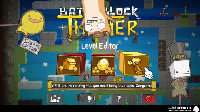 خلفية 1 تحميل العاب الالغاز للكمبيوتر BattleBlock Theater Torrent Download Direct Link