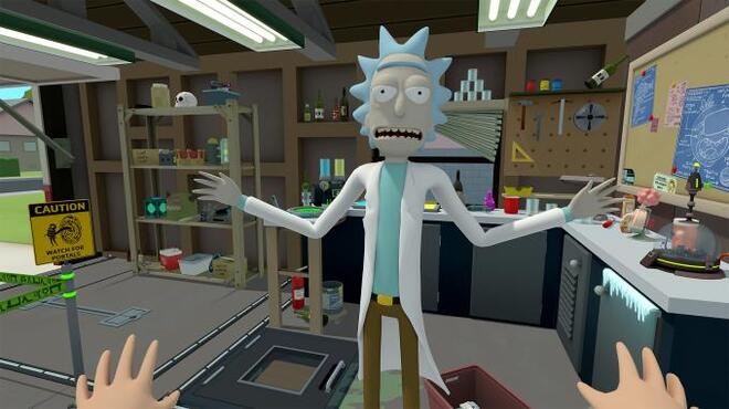 خلفية 1 تحميل العاب الخيال العلمي للكمبيوتر Rick and Morty: Virtual Rick-ality Torrent Download Direct Link