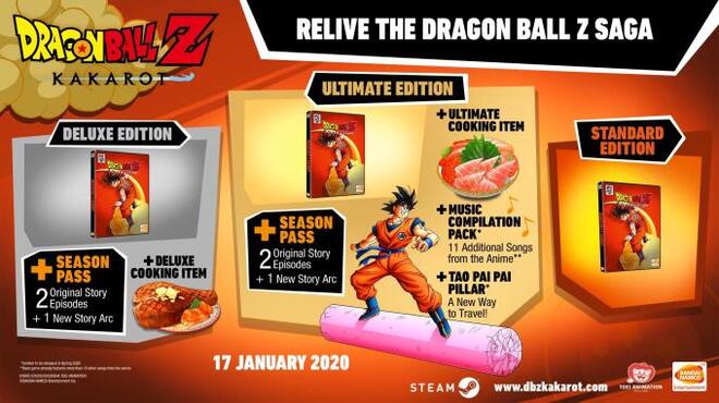 خلفية 1 تحميل العاب البقاء على قيد الحياة للكمبيوتر DRAGON BALL Z: KAKAROT (v1.92 & ALL DLC) Torrent Download Direct Link