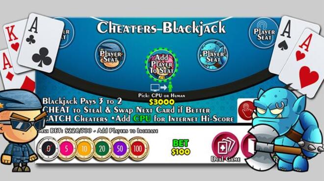 خلفية 1 تحميل العاب الاستراتيجية للكمبيوتر Cheaters Blackjack 21 Torrent Download Direct Link