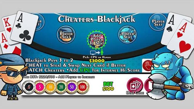 تحميل لعبة Cheaters Blackjack 21 مجانا