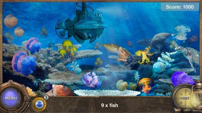 خلفية 2 تحميل العاب نقطة وانقر للكمبيوتر Hidden Object Adventure: Captain Nemo. Objets Cachés Torrent Download Direct Link