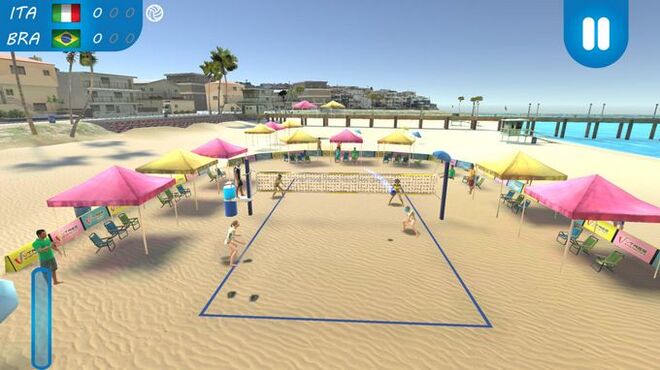 خلفية 1 تحميل العاب Casual للكمبيوتر VTree Beach Volleyball Torrent Download Direct Link