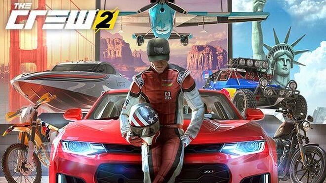 تحميل لعبة The Crew 2 (FULL UNLOCKED) مجانا