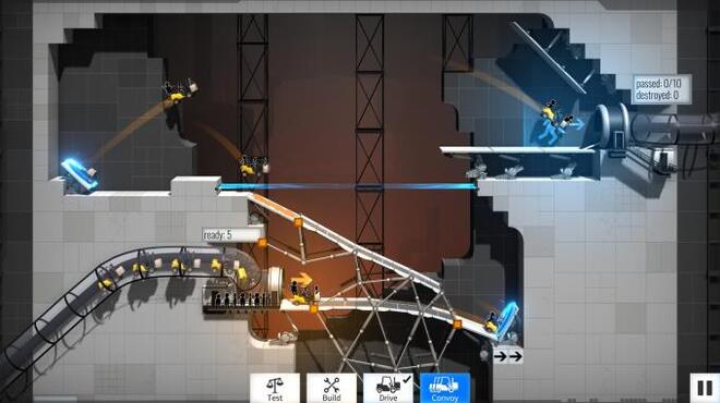 خلفية 1 تحميل العاب الخيال العلمي للكمبيوتر Bridge Constructor Portal (v5.1) Torrent Download Direct Link