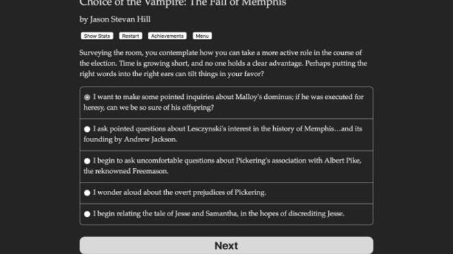 خلفية 2 تحميل العاب النص للكمبيوتر Choice of the Vampire: The Fall of Memphis Torrent Download Direct Link