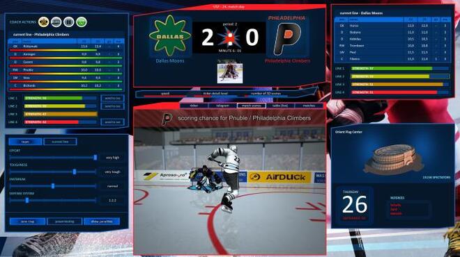 خلفية 1 تحميل العاب الادارة للكمبيوتر Hockey Manager 20|20 Torrent Download Direct Link