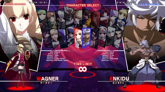 خلفية 1 تحميل العاب الانمي للكمبيوتر UNDER NIGHT IN-BIRTH Exe:Late[cl-r] (v1.04 & ALL DLC) Torrent Download Direct Link