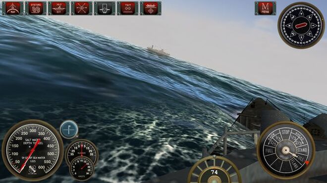 خلفية 1 تحميل العاب الاستراتيجية للكمبيوتر Silent Depth 3D Submarine Simulation Torrent Download Direct Link