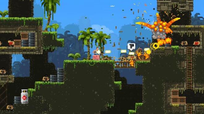 خلفية 1 تحميل العاب Casual للكمبيوتر Broforce (v2354) Torrent Download Direct Link