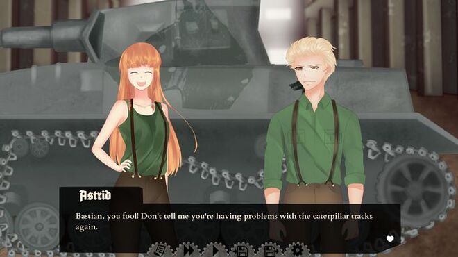 خلفية 2 تحميل العاب Casual للكمبيوتر Panzer Hearts – War Visual Novel Torrent Download Direct Link