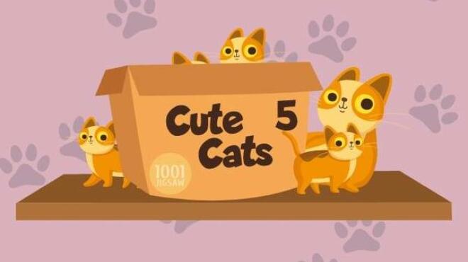 تحميل لعبة 1001 Jigsaw. Cute Cats 5 مجانا