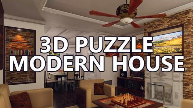 تحميل لعبة 3D PUZZLE – Modern House مجانا