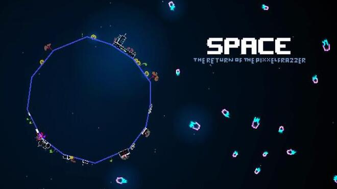 تحميل لعبة Space – The Return Of The Pixxelfrazzer (v1.0.6.8) مجانا