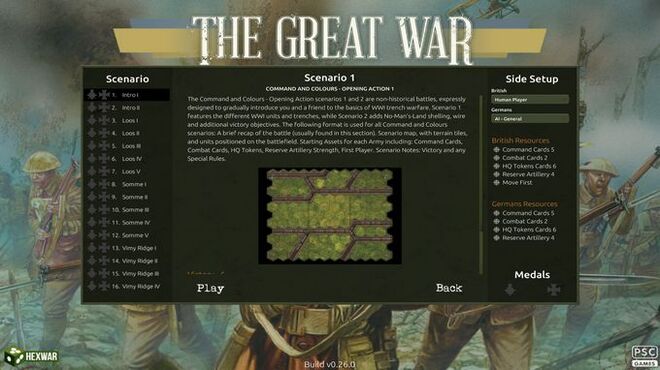 خلفية 2 تحميل العاب الاستراتيجية للكمبيوتر Commands & Colors: The Great War Torrent Download Direct Link