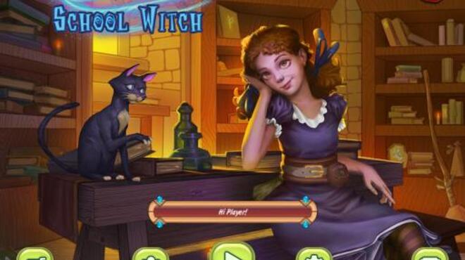 خلفية 1 تحميل العاب Casual للكمبيوتر Sweet Solitaire: School Witch Torrent Download Direct Link