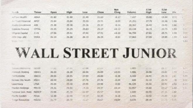 تحميل لعبة Wall Street Junior مجانا