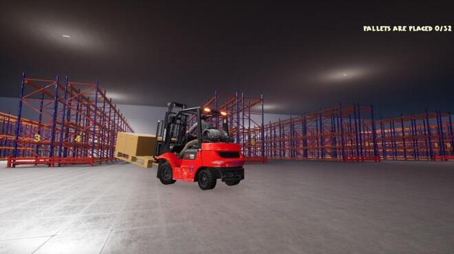 خلفية 1 تحميل العاب السباق للكمبيوتر Warehouse Simulator: Forklift Driver Torrent Download Direct Link