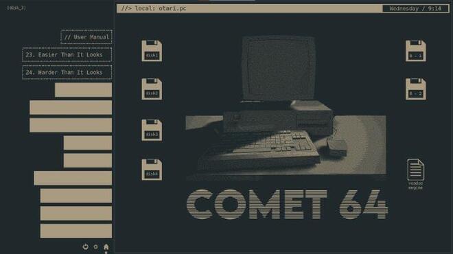 خلفية 1 تحميل العاب النص للكمبيوتر Comet 64 Torrent Download Direct Link