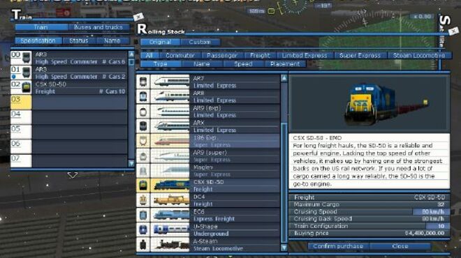خلفية 2 تحميل العاب المحاكاة للكمبيوتر A-Train 9 V3.0 : Railway Simulator Torrent Download Direct Link