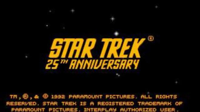 خلفية 1 تحميل العاب نقطة وانقر للكمبيوتر Star Trek: 25th Anniversary Torrent Download Direct Link