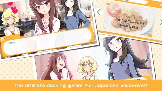 خلفية 2 تحميل العاب الانمي للكمبيوتر Gochi-Show! -How To Learn Japanese Cooking Game- Torrent Download Direct Link