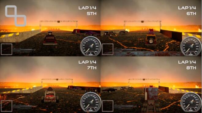 خلفية 2 تحميل العاب Casual للكمبيوتر Rock n’ Rush: Battle Racing Torrent Download Direct Link