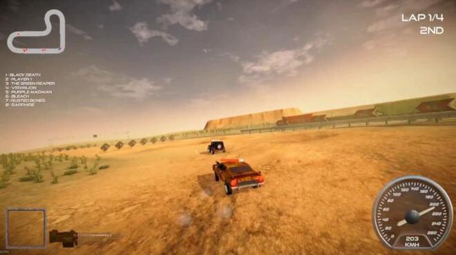 خلفية 1 تحميل العاب Casual للكمبيوتر Rock n’ Rush: Battle Racing Torrent Download Direct Link