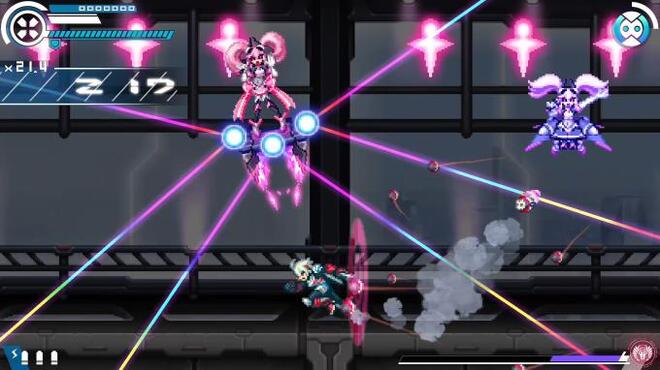 خلفية 1 تحميل العاب الانمي للكمبيوتر Gunvolt Chronicles: Luminous Avenger iX Torrent Download Direct Link