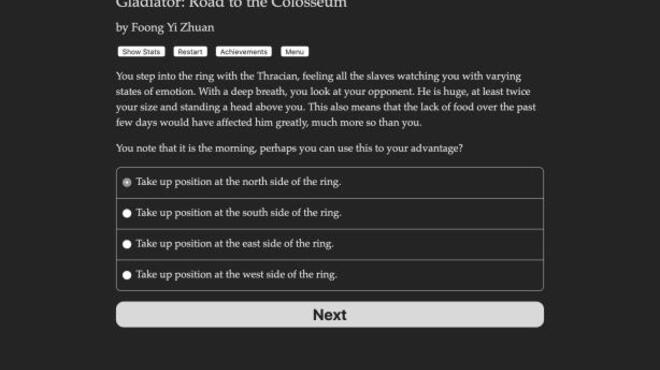 خلفية 2 تحميل العاب النص للكمبيوتر Gladiator: Road to the Colosseum Torrent Download Direct Link