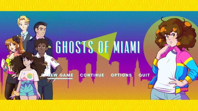 خلفية 1 تحميل العاب رواية مرئية للكمبيوتر Ghosts of Miami Torrent Download Direct Link