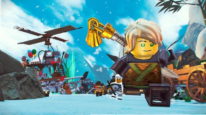 خلفية 1 تحميل العاب الانمي للكمبيوتر The LEGO NINJAGO Movie Video Game Torrent Download Direct Link