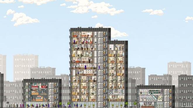 خلفية 1 تحميل العاب الادارة للكمبيوتر Project Highrise (v1.6.3 & ALL DLC) Torrent Download Direct Link