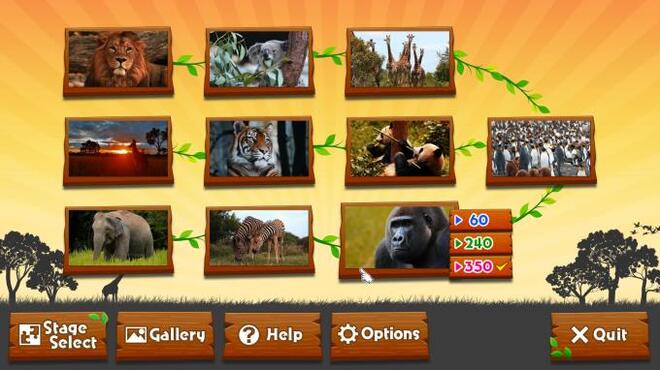 خلفية 2 تحميل العاب الالغاز للكمبيوتر Wild Animals – Animated Jigsaws Torrent Download Direct Link