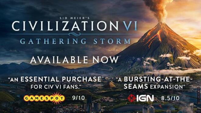 تحميل لعبة Sid Meier’s Civilization VI: Gathering Storm (v1.0.0.341) مجانا